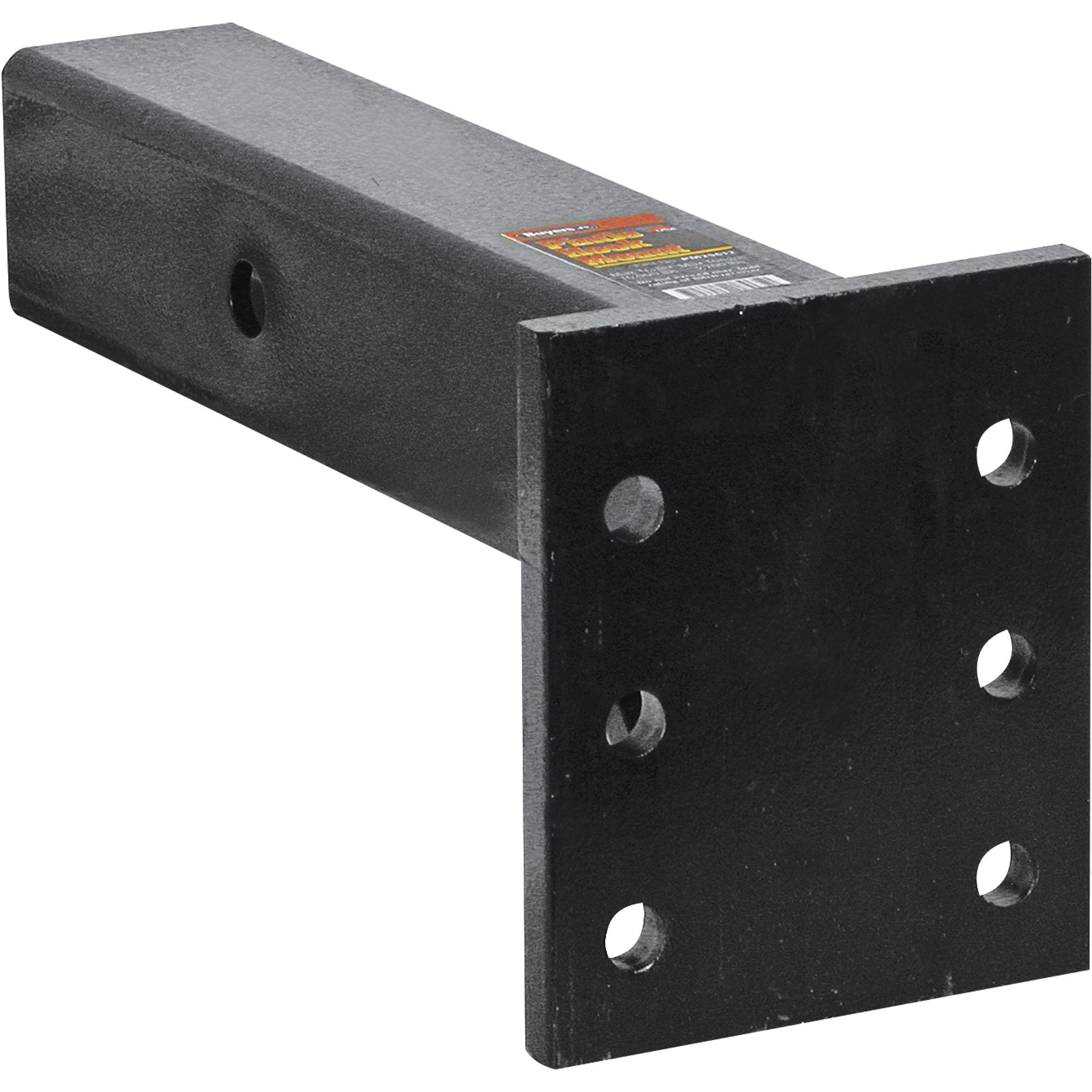 Buyers Products, 2-1/2in. Pintle Hook Mounting Plate, Fits Receiver Size 2-1/2 in, Max. Gross Trailer Weight 16000 lb, Max. Tongue Weight 3200 lb, Model# PM25612